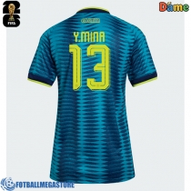 Fotballdrakt Dame Colombia Yerry Mina #13 Bortedrakt VM 2026 Kortermet